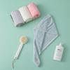 Microfiber Hair Towel Quick Drying Hair Wrap for Women Soft Head Towel Super Absorbent Coral Dry Hair Cap Bathroom Shower Cap