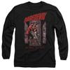 Daredevil Unisex Adult Born Again Comic Cover Long-Sleeved T-Shirt