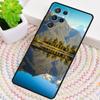 Силиконовый чехол для телефона Samsung Galaxy note 10 pro S26 S25 S24 S23 S22 S21 Plus Ultra с изображением отражения горы в озере Capa Cover