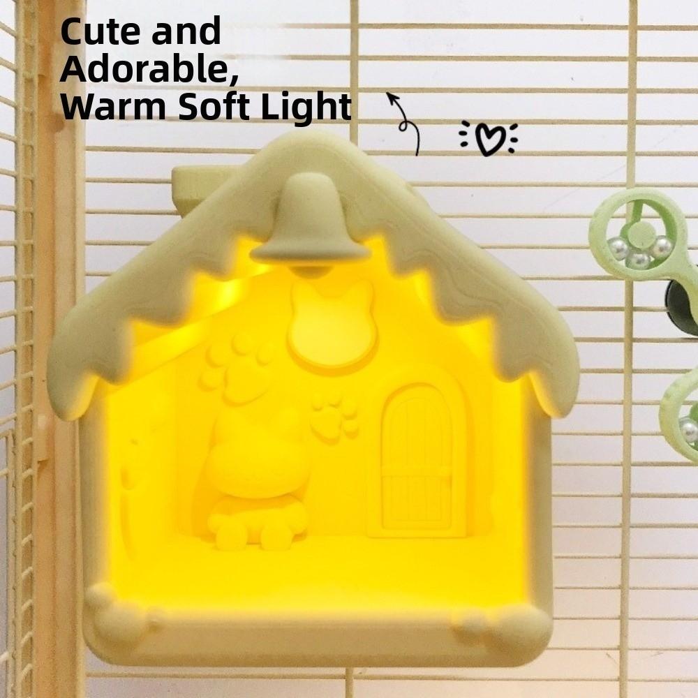 With Pad Bird Breeding Nest Warm Light Bird Nest Cage Parrot Bed House  Indoor Aviary