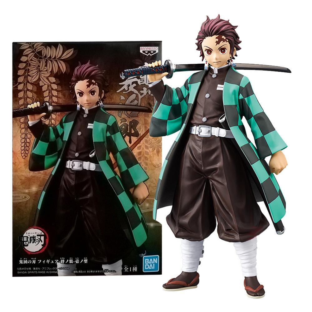 15CM Anime Figure Demon Slayer Kamado Tanjirou Figure Kimetsu no Yaiba Kamado Tanjirou Figure Kizuna no Sou Model Toy Gift