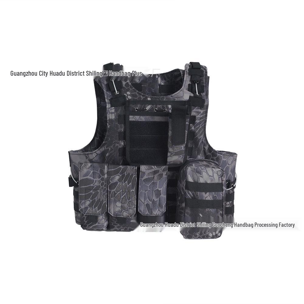Amphibious Python Camouflage Molle System Tactical Cycling Vest