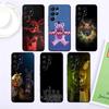 Чехол для телефона F-FnafS Five night Для SamsungS24,S23,S22,S21,Ultra Pro S10,S30Plus,S9,20lite Черный