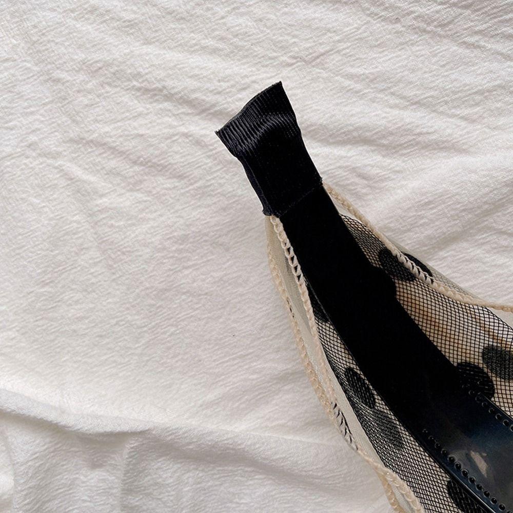 Wide Brimmed Non Slip Mother Hair Hoop Women Headband Korean Headwear Mesh Hairbands Wide Hair Band