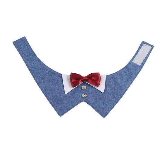 Полотенце Элегантное треугольное полотенце для кошки и собаки, формальный свадебный костюм с украшением в виде банта для домашнего животного