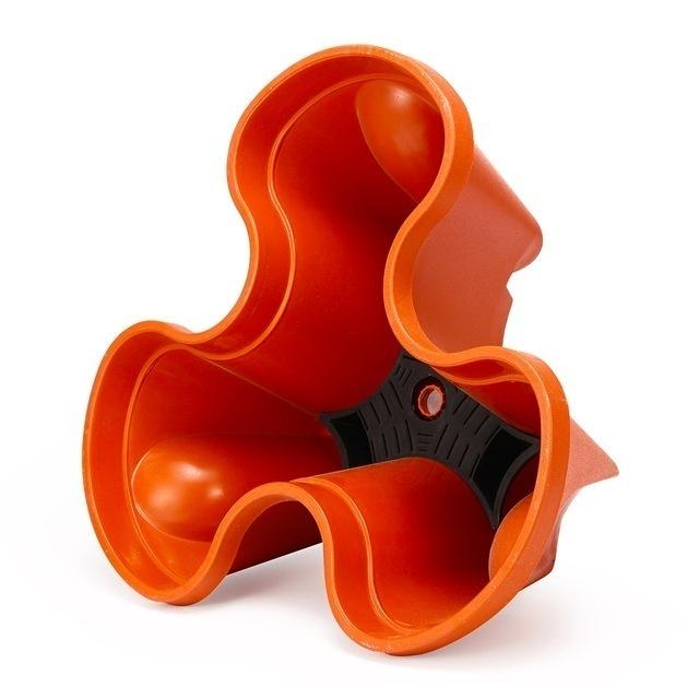 1 шт., штабелируемый пластиковый цветочный горшок, ваза для растений, держатель для детских горшков, 5 цветов, домашний сад, балкон