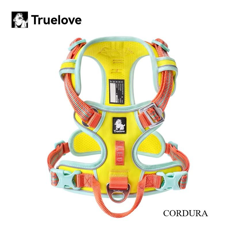 Truelove Pet Harness Anti Pull Reflective Light Up Nylon Breathable Adjustable Dog Harness Training Vest TLH5657