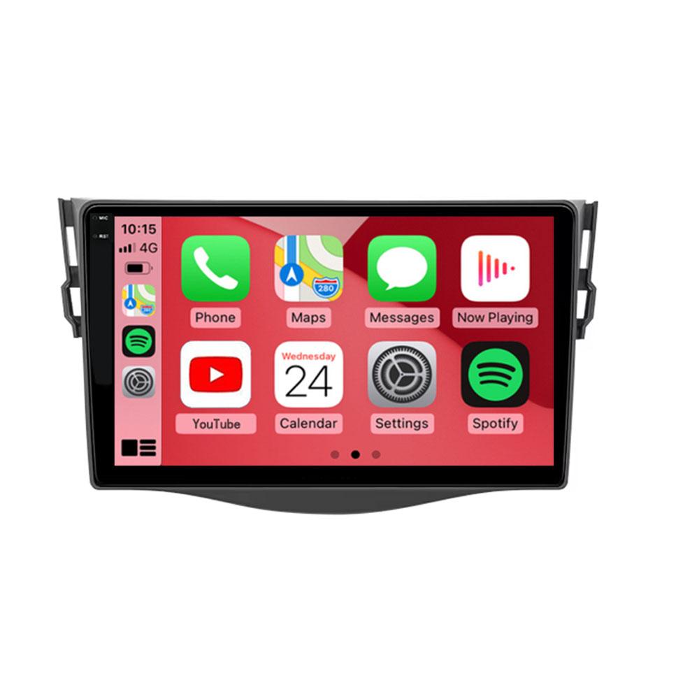 Android 14 Автомобильное радио Carplay Auto для Toyota RAV4 Rav 4 XA30 2005 - 2013 Беспроводной Carplay Мультимедийный Видеоплеер DSP Навигация