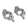 2pcs Caster Blocks C Hub Aluminum Alloy Decorative Stable C Shaped Hub Carrier for ZD Racing   10 RC Off Road Vehicle