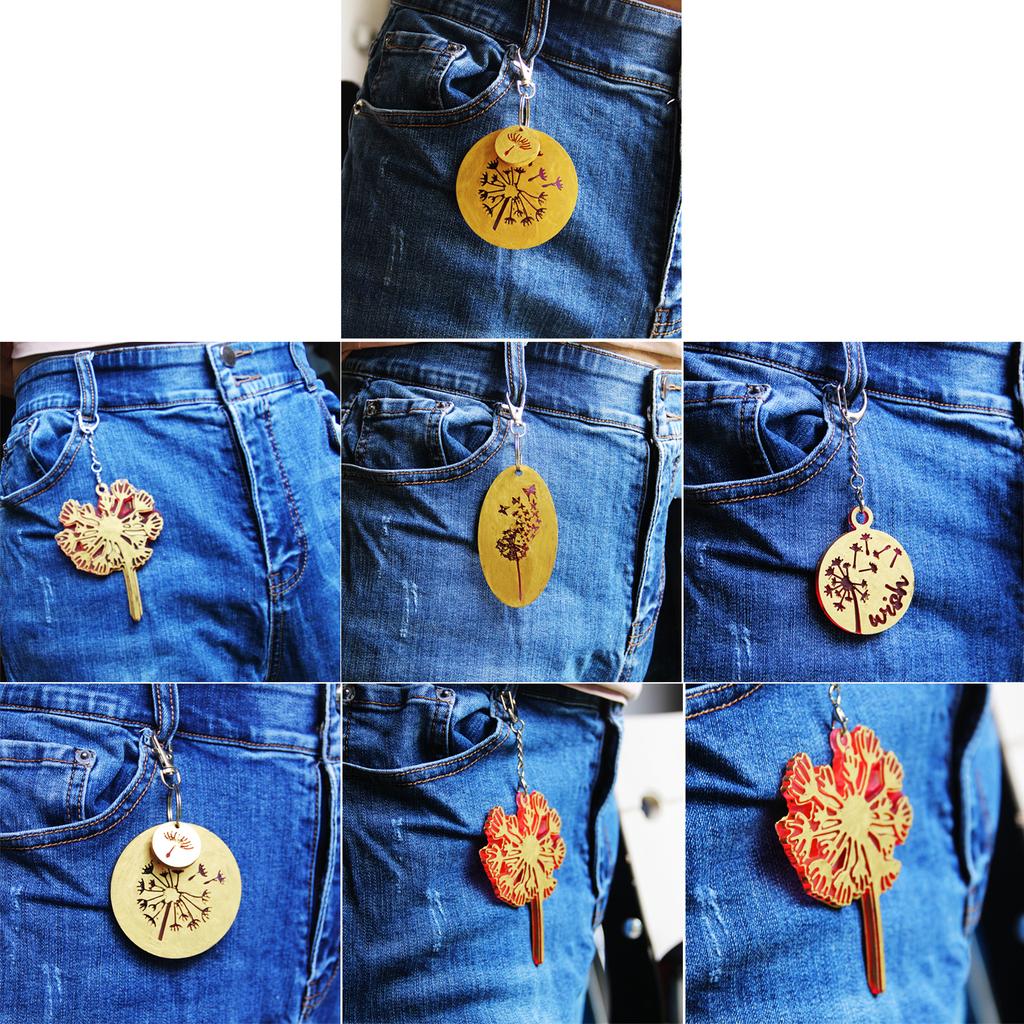 Одуванчик Ювелирный Шарм Смола Форма Мягкий Силикон Одуванчик Подвеска Форма Идеально подходит для Любителей и DIY Энтузиастов