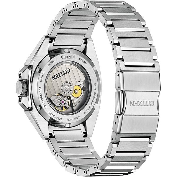 Citizen Мужская модель NB6050-51E ( Часы Серии 8 Механические 831 Механические) Круглые часы из серебристого нержавеющего металла