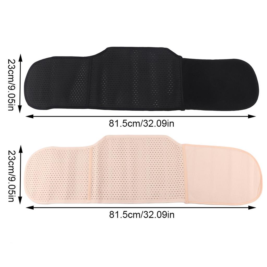 Women Belly Belt Elastic Waist Support Band Adjustable Waist Wrap Girdle
