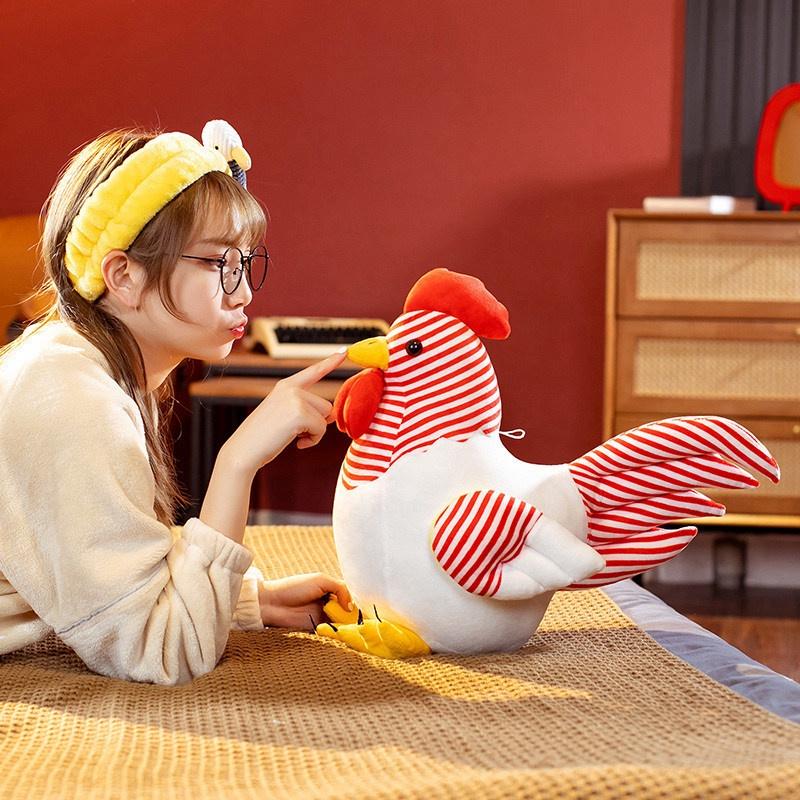 Плюшевый петушок для любителей животных