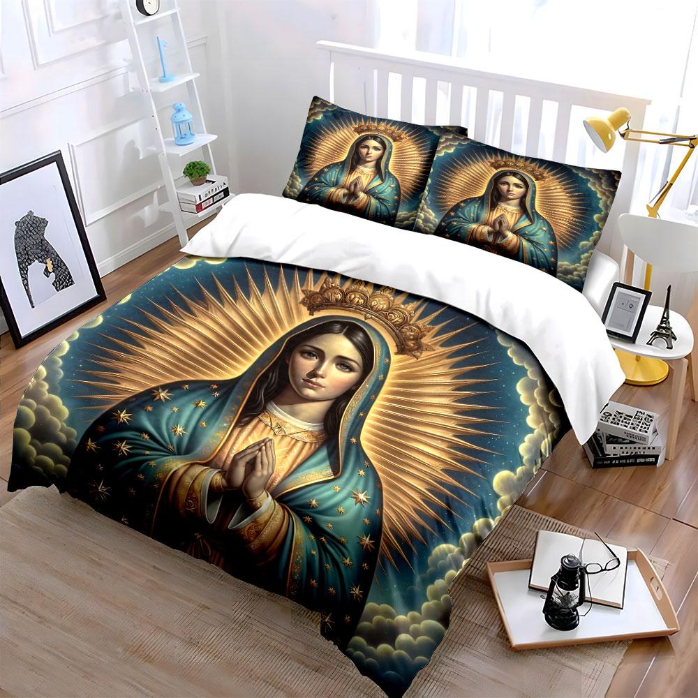 Heavenly rays embrace serenity. Bedding sets Duvet covers Pillowcases(1* Duvet Cover 2* Pillowcases without duvet insert)