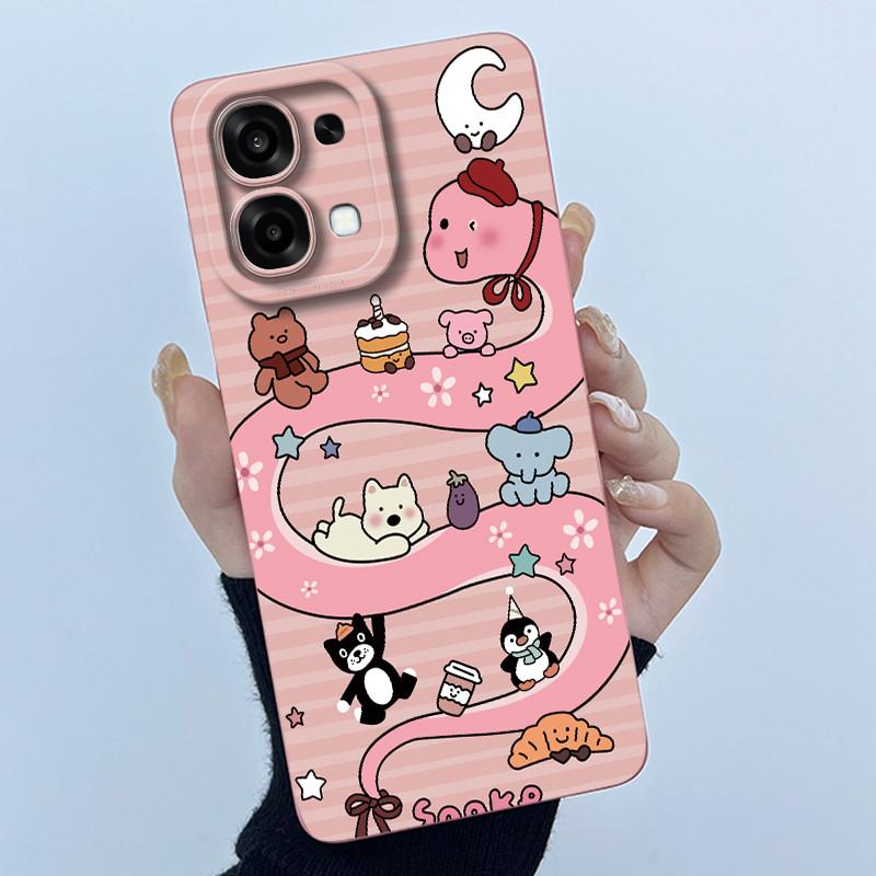 Чехол для Oppo A6 Pro 5G 4G Модный Минимализм Масляная Живопись Цветочный Силиконовый Мягкий Корпус Телефона Новый Дизайн Ударопрочная Задняя Крышка