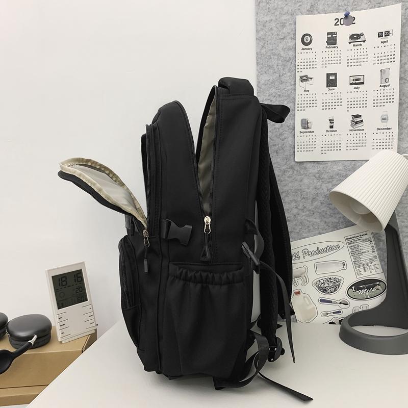 Рюкзак для ученика средней школы, женский нейлоновый рюкзак, мужской рюкзак с принтом в виде букв