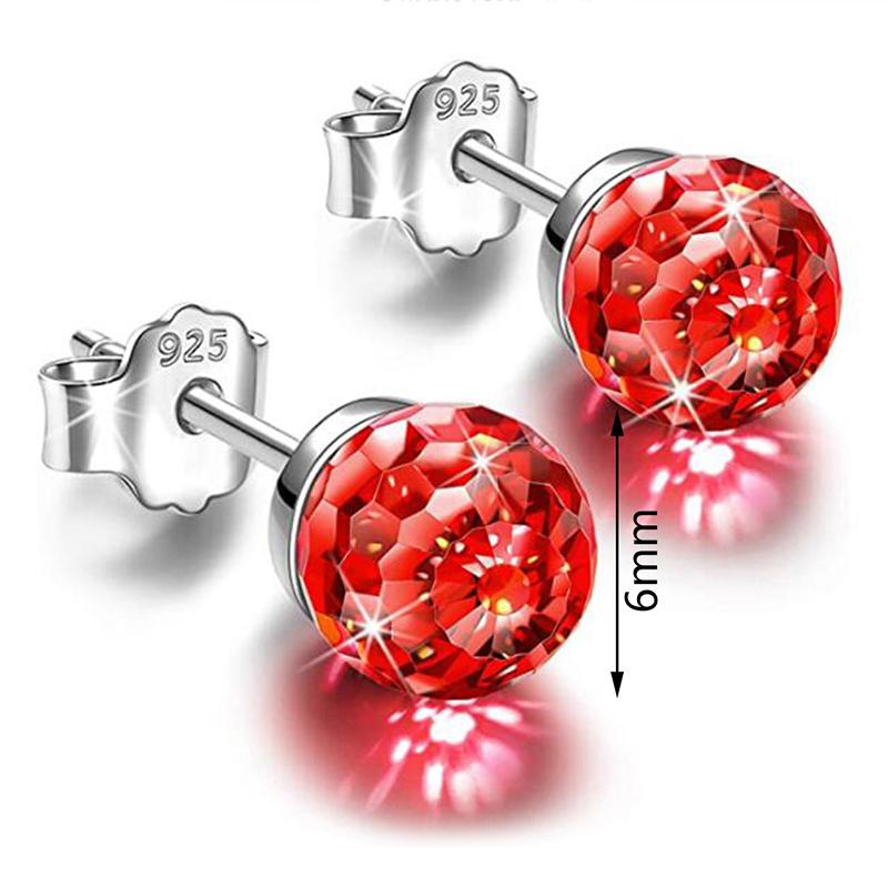 1Pair Magnetic Slimming Earrings Lose Weight Body Relaxation Massage Ear Studs