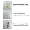 Mini Portable Phone Fan Plug and Play 3 in 1 Interfaces Small Cooling Fan for Summer Outdoor Sports Use