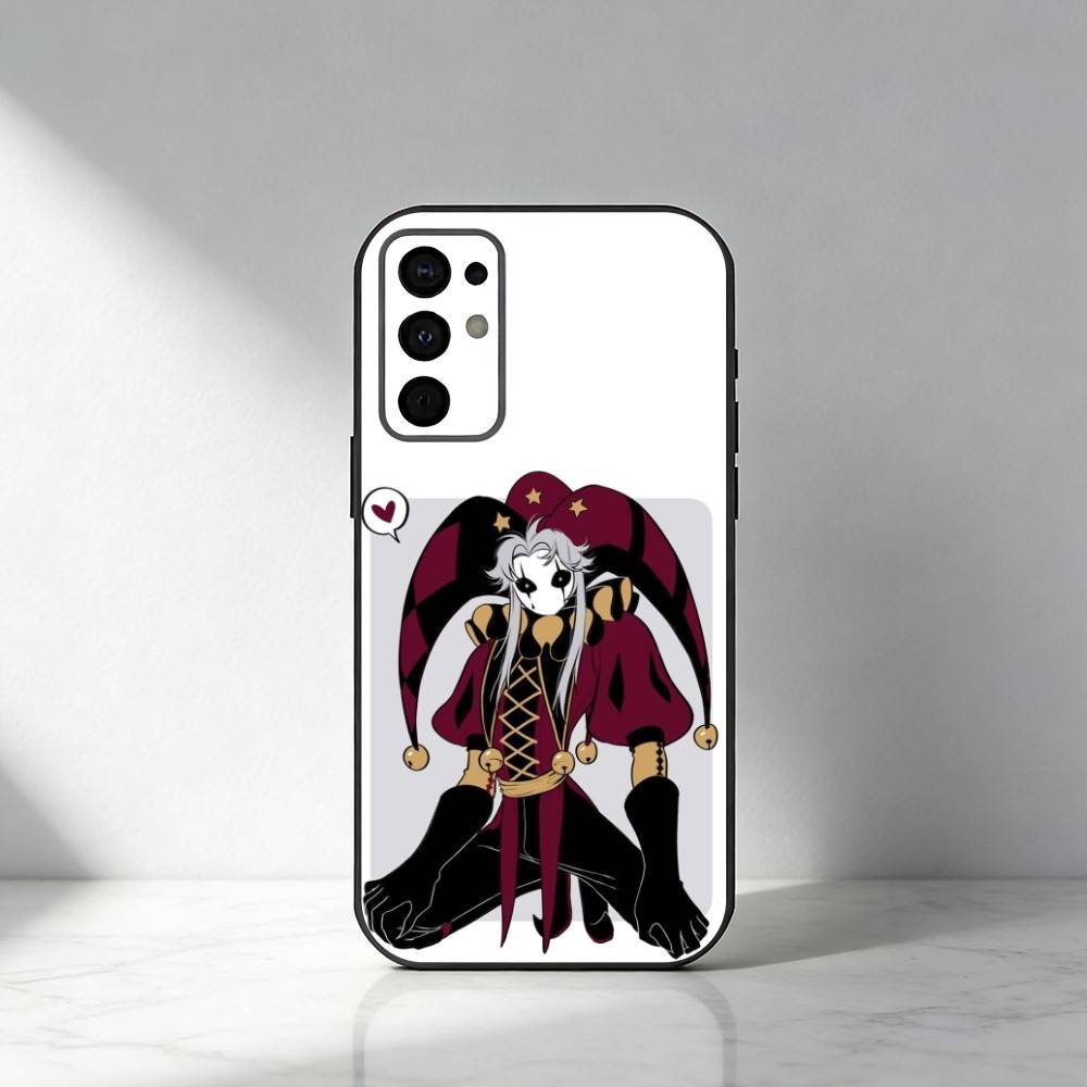 Чехол для телефона F-Freak C-Circus P-Pierrot для Samsung S25, S24, S21, S22, S23, S30, Ultra, S20, Plus, Fe, Note, 5G Черная крышка