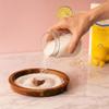 Wooden Seasoning Dish Round Cup Salt Rimmer Bar Accessories Sugar Edge Box  Drinks Garnish