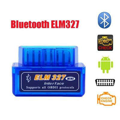 Мини OBD2 ELM327 V2.1 Android Bluetooth адаптер автоматический сканер сканирование диагностический инструмент