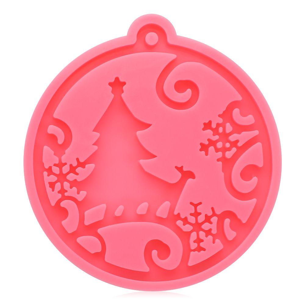Candy Chocolate Cake Tools Silicone Moulds Keychain Molds Jewelry Making Tool Christmas Ball Mold