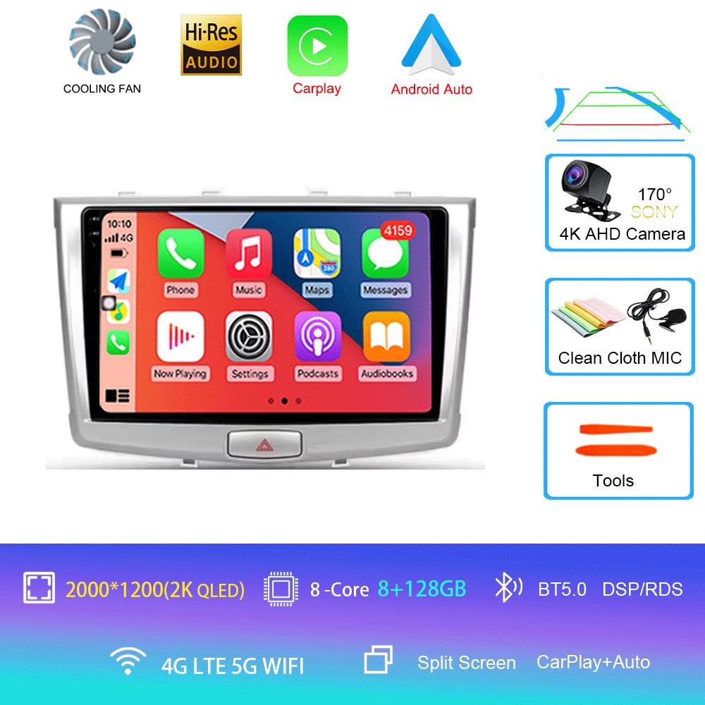 Android 14 для GREAT WALL Hover Haval H6 2016 - 2018 Автомобильный Радио Мультимедиа Видео Плеер Навигация стерео GPS