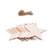 20PCS DIY Christmas Wooden Ornament Unfinished Wooden Slices for Christmas Tree Ornament Home Decor, Painting, DIY Craft