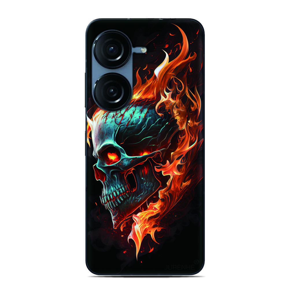 Skull Bone Phone Case For Blackview Wave 9C 8C 6C Shark 9 Color 8 Oscal C80 C70 C60 C30 C20 Pro Flat 2 1C 2C Tiger 13 12 Cover