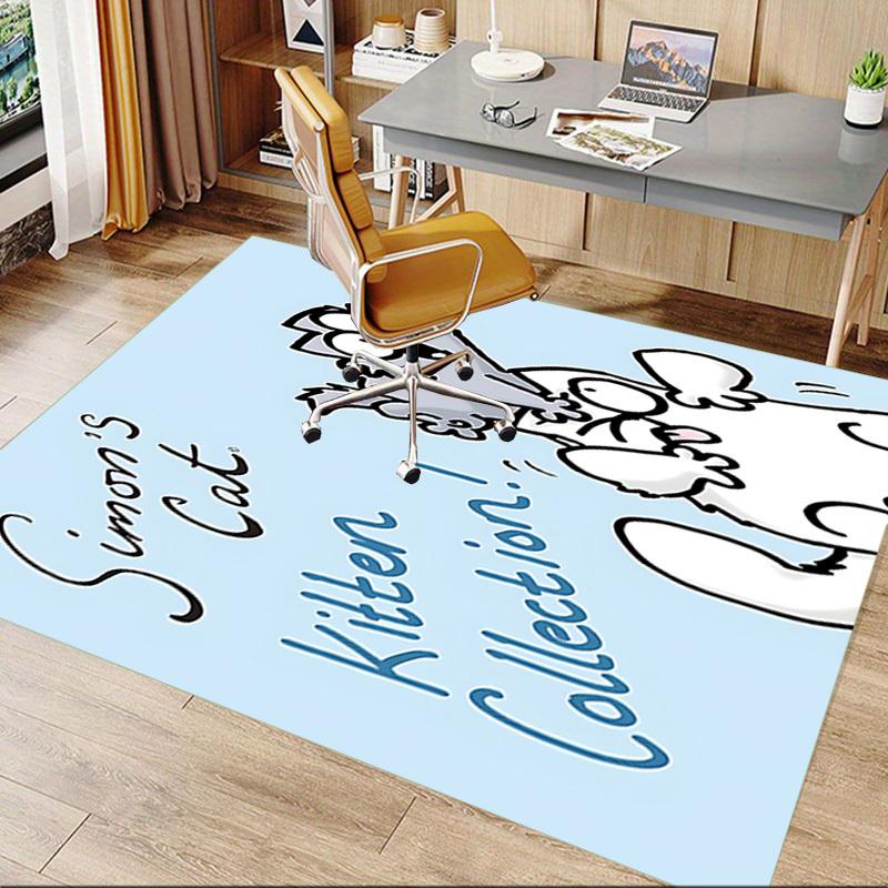 1PC Simon's Cat Kitten Collection! Carpet Ultra Soft, Thick & Absorbent, Non Slip Machine Washable Mat for Entryway
