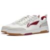 Кроссовки Li Ning Tian Ji 2.0 из синтетической кожи, нескользящие, износостойкие, низкие, для скейтбординга, мужские, белые, серые, красные, AGCT211-6