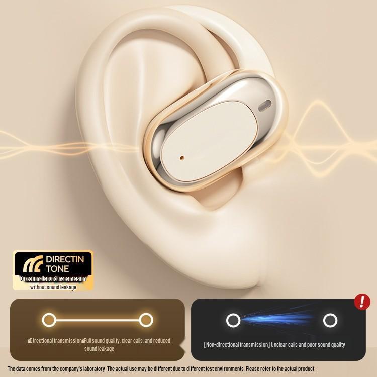 Bluetooth Bone Conduction Headphones 2025 - Wireless Sport Over-Ear, In-Earless Design, Ultra-Long Battery Life