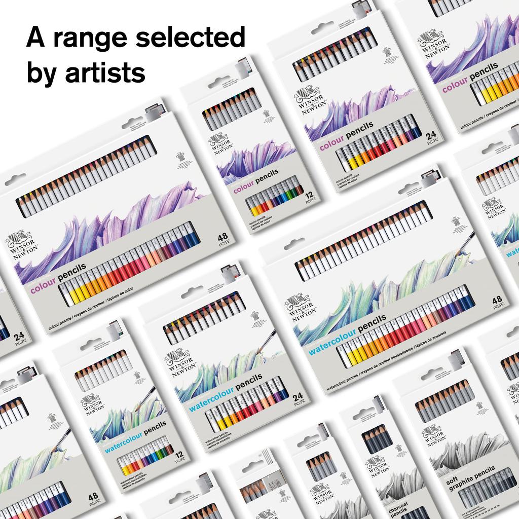 Winsor Newton Windsor Newton Pencil Studio Collection Набор из 6 графитовых карандашей для художников 490006 & &