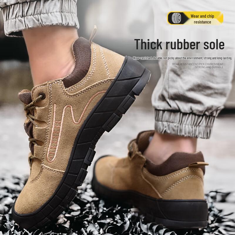 Мужская защитная рабочая обувь с защитой от ударов и проколов