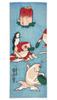 Hand Towel by Utagawa Goldfish Part Banquet Ukiyo-e Kuniyoshi, Collection, 4,