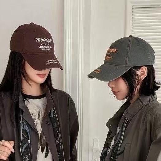 Tide brand multi-layer letter embroidery fashion baseball cap children's autumn retro versatile cap sunscreen visor tide