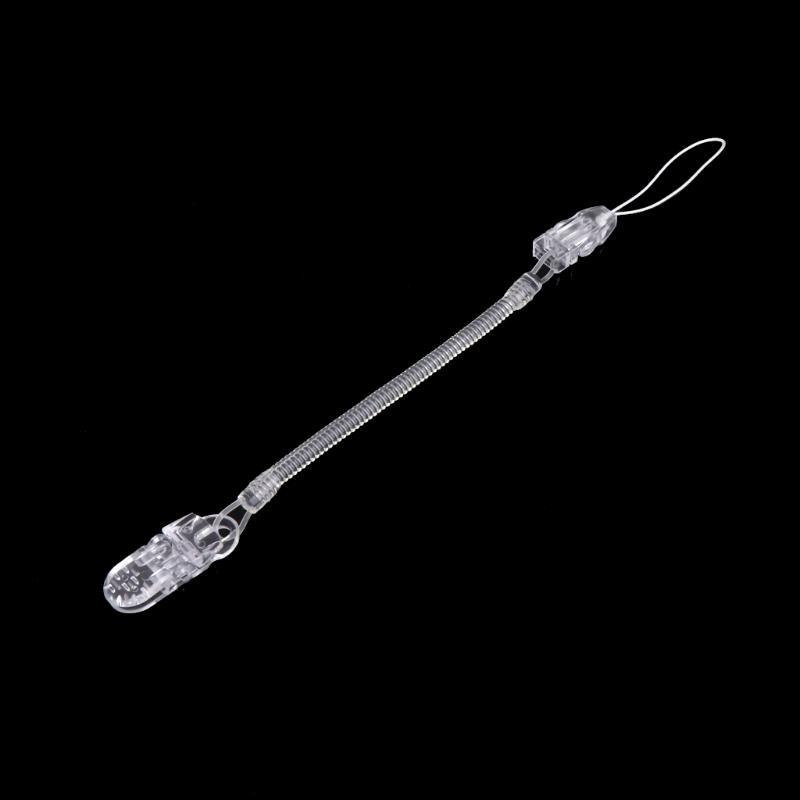 4 шт. Клипсы-цепочки для пустышки для детей, младенцев, малышей, держатель для пустышки, пружинный держатель-соска, клипса-цепочка, ремешок