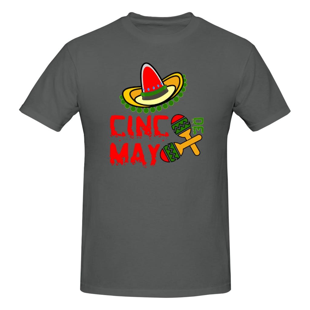 Piece Mexican Joy Funny Cotton TShirt Cinco De Mayo Tops Tees For Unisex