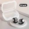 1 Pair of Soft Silicone Earplugs with Noise Cancellation, Waterproof, Comfortable To Wear, Suitable for Sleeping and Swimming