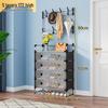 Space-Saving Multi-Layer Dustproof Shoe Rack for Dorm Rooms