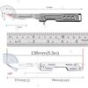 Stainless Steel Folding Pocket Knife Multifunctional Fruit Knife Quick Open Scalpel Knife Utility Knife Kitchen Knife Supplies