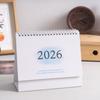 Новый Coil 2026 Настольный календарь Портативный Ежемесячный Ежедневный планировщик Мини-календарь Английский календарь Книги Офис Школьные принадлежности