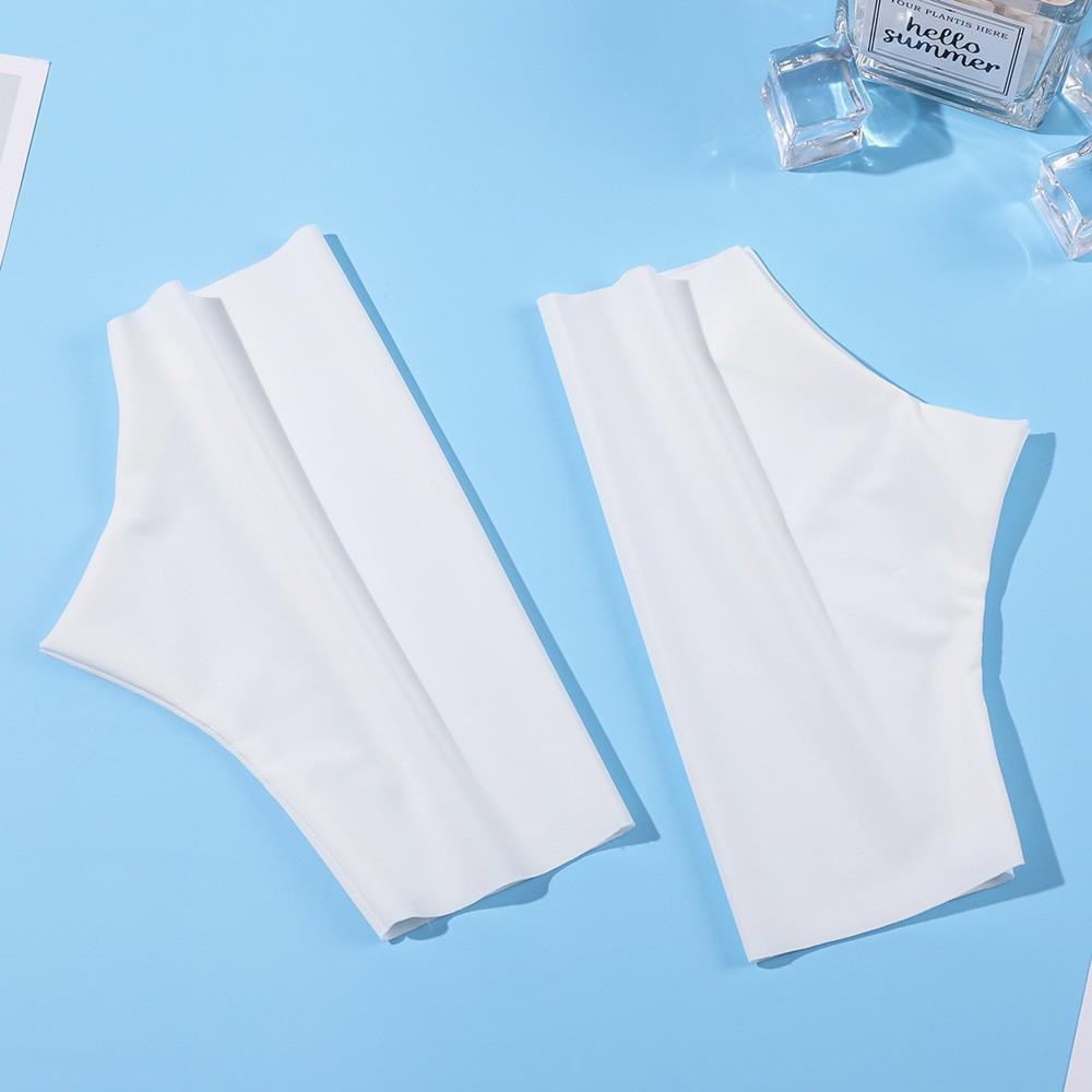 Солнцезащитные перчатки для женщин на лето, защита от УФ-лучей, тонкие, прохладные и дышащие, с половиной пальцев, для езды, из ледяного шелка, для маникюра