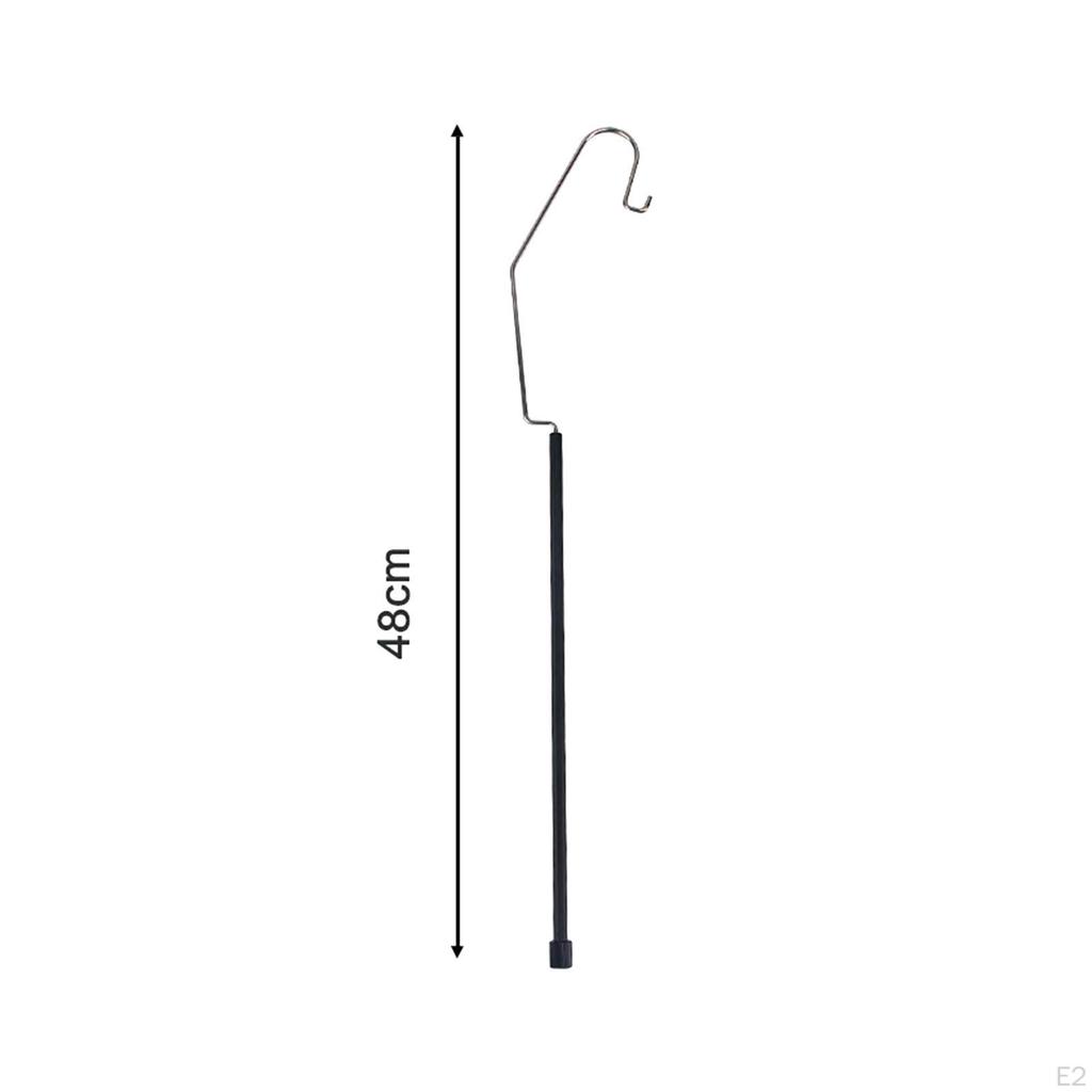 Подставка для фонаря для кемпинга, подвесные крючки, украшение, простая сборка, стойка для лампы из алюминиевого сплава