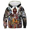 One Piece Hoodie Kids Hooded Sweatshirt Anime Luffy Hoodie Kids Clothes Boys Girls Long Sleeve Autumn warm Pullover Casual Tops