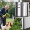 Stainless Steel Vegetable Chopper: Chopped Vegetable Machine, Sweet Potato Vine Pulverizer, Melon and Grass Cutter for Chicken Feeding and Farm Use