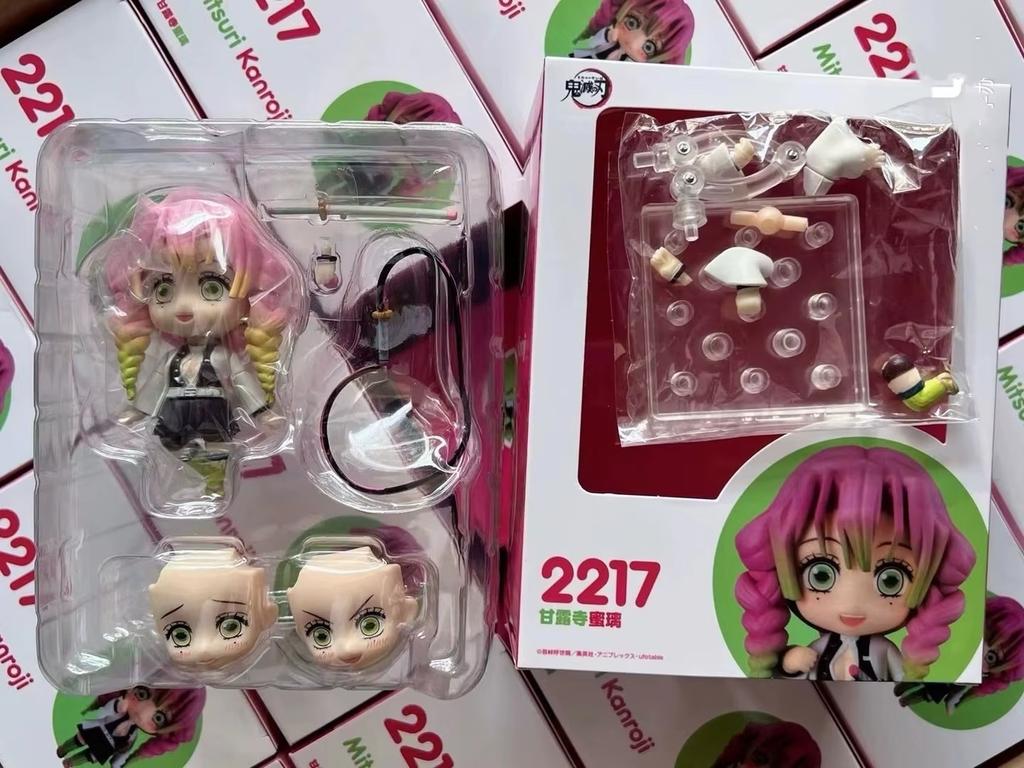 2217 Kanroji Mitsuri 2218 Tokitou Muichirou Movable Figures Set Cute Anime Collectible Dolls Surprise Gift