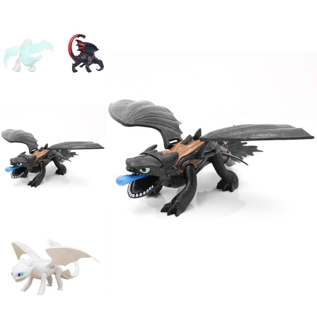Dreamworks Dragons Figure Collection Mini Toothless Set For Kids And Dragon Trainers Aged 4 And Up