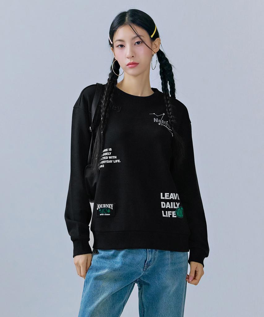 CHASECULT Unisex All-Over Graphic Sweatshirt-Ceru5112B03