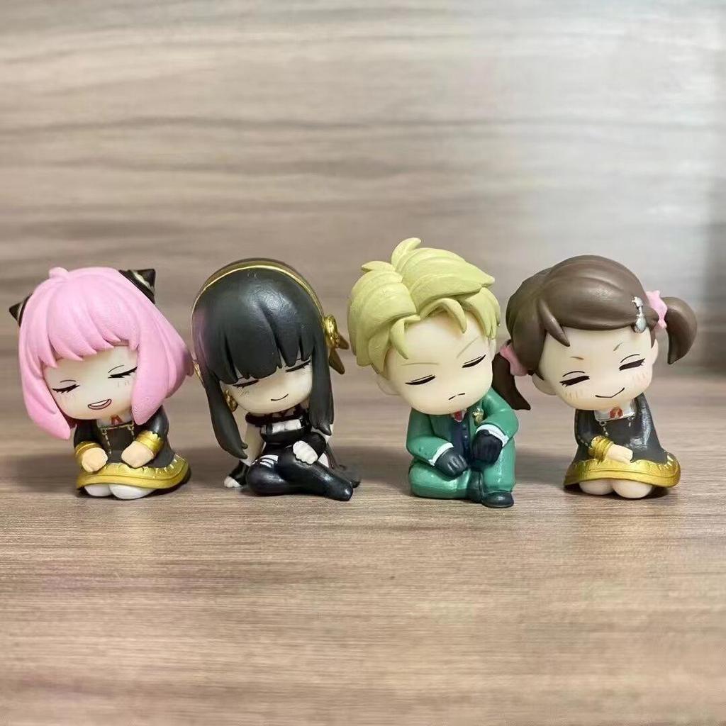 Q Version Tokyo Revengers, Demon Slayer, Haikyu!! Shoulder-Resting Blind Box Figurines